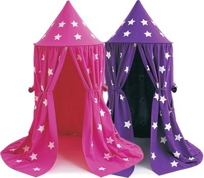 These magical hanging tents are perfect play areas for your little wizards or fairies! They are
