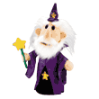 Bring some magic to your puppet show with this wizard!