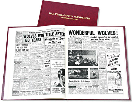 Unbranded Wolverhampton Football Book