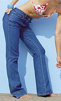 Womens 5 Pocket Stretch Jeans
