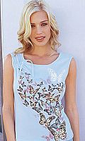 Womens Butterfly Top