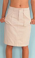 Womens Chino Skirt