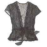 Womens Lace Wrap Top