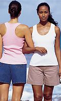 Womens Pack of 2 Muscle Back Vests