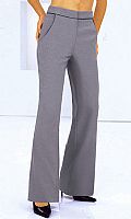 Womens Piped Trousers