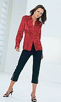 Womens Satin Blouse