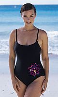 Womens Sequin Swimsuit