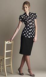 Womens Spotted Blouse