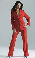 Womens Stretch Trouser Suit
