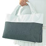 Womens Stripe Canvas Bag