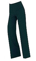 Womens Stripe Wide Trousers