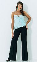 Womens Wide Leg Trousers