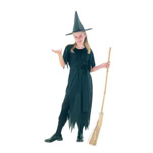 Which witch I wonder?? Choose this costume and youll get a long black dress with frayed edge and wai