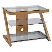 Unbranded Wood effect 3 Shelf Tv Unit