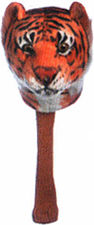 Wood Headcover - Tiger Closed Mouth