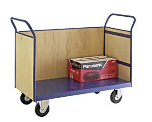 Unbranded Wooden box carts