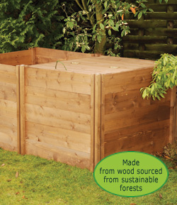 Unbranded Wooden Compost Bin - Extension Module