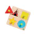 Wooden Puzzle - First Shapes Lift-Out Puzzle