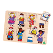 Wooden Puzzle - Mix & Match People