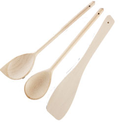 Unbranded Wooden Spoons - Pack of 3