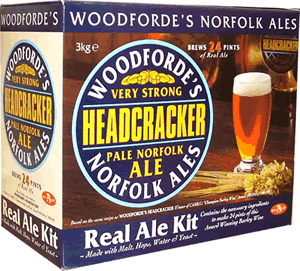 Unbranded WOODFORDES HEADCRACKER LIGHT BARLEY WINE 3KG 24PT