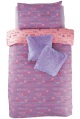 words reversible duvet set