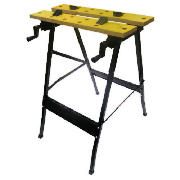 Unbranded Work Bench With Clamps