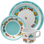 Working Wheels Dinner Set