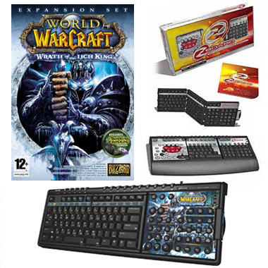 Unbranded World of Warcraft - Wrath of the Lich King   Zboard Gamers Keyboard Starter Kit   World of Warcraft