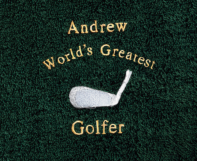 Unbranded Worldand#8217;s Greatest Sports Towel - Golf, Plain