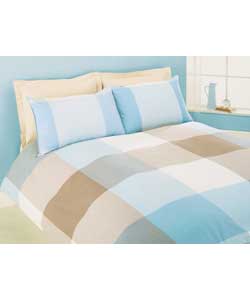 Includes duvet cover and 2 pillowcases. 100% cotton. Machine washable