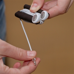 Unbranded Wrapster Earphone Cable Tidy (Charcoal)