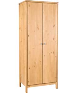 Unbranded Wren 2 Door Wardrobe - Oak Effect
