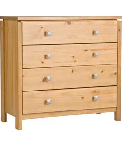 Unbranded Wren 4 Drawer Chest - Oak