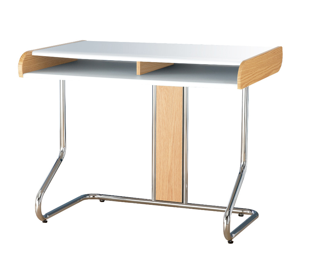 Unbranded Write Oak and white Designer Computer Desk