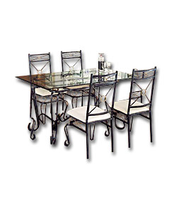 Wrought Iron Dining Suite