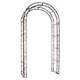 Unbranded Wrought Iron Round Top Arch