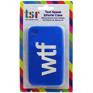 Unbranded WTF Text Speak iPhone 4 Case