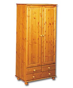 Wycombe 2-Door Plus 3-Drawer Wardrobe