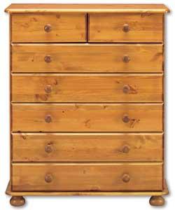 Wycombe 5 Wide 2 Narrow Drawer Chest - Fully Assembled