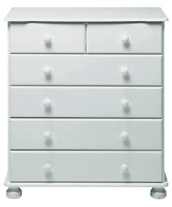 Unbranded Wycombe Chest of Drawers 4   2 - White