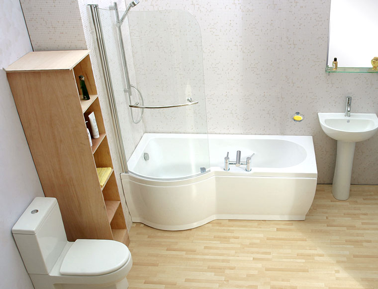 Unbranded Xanu Shower Bath (Left)