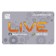 Unbranded Xbox Live - Gold Membership Card (12 Month)
