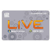Unbranded Xbox Live - Gold Membership Card (12 Month)