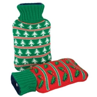 Unbranded Xmas Hot Water Bottle