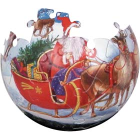 Xmas Puzzle Bauble