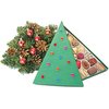 A stylish, modern, Christmas Tree Box, containing a selection of 24 sumptuous Milk, White and Dark C