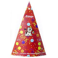 Unbranded Xmas Tree Hanger Party Hat 50g