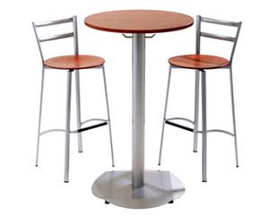 Unbranded Xpress cherry table and chairs
