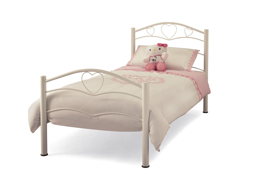 Unbranded Yasmin White Single Bedstead